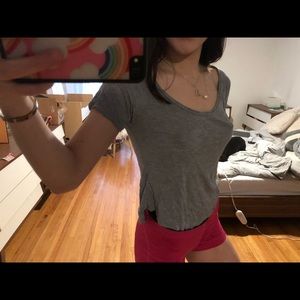 Brandy Melville gray top
